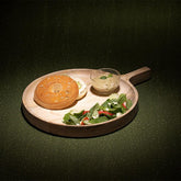 Ochre Mango Wood Platter (Small) - ellementry